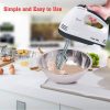 Scarlett Hand Mixer 7 Speed Egg Beater with Chrome Beater + Dough Hook